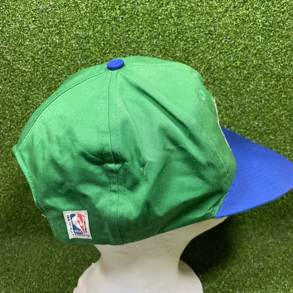 Vintage NWT Dallas Mavericks AJD Snapback NBA Official Licensed Cap 90s